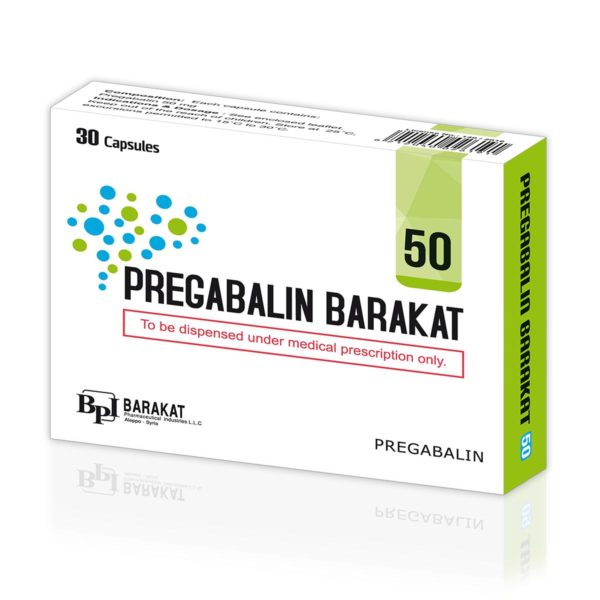 Pregablin-50 - Barakat Pharma