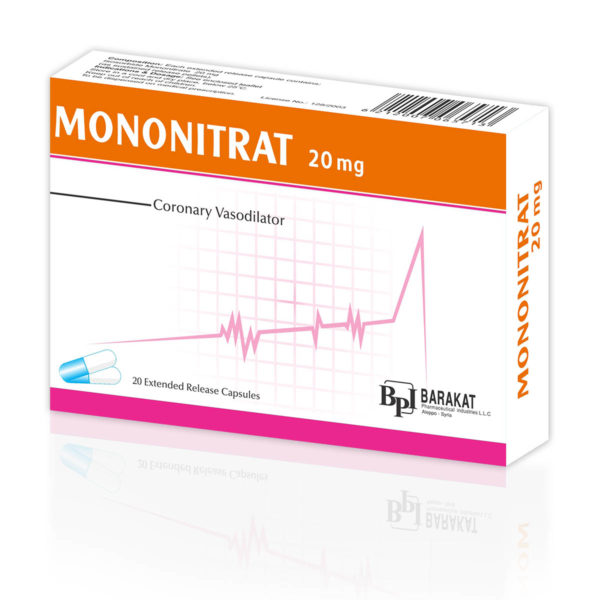 Mono 20 - Barakat Pharma
