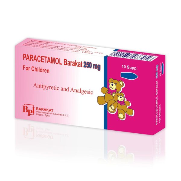 Paracetamol 250 - Barakat Pharma