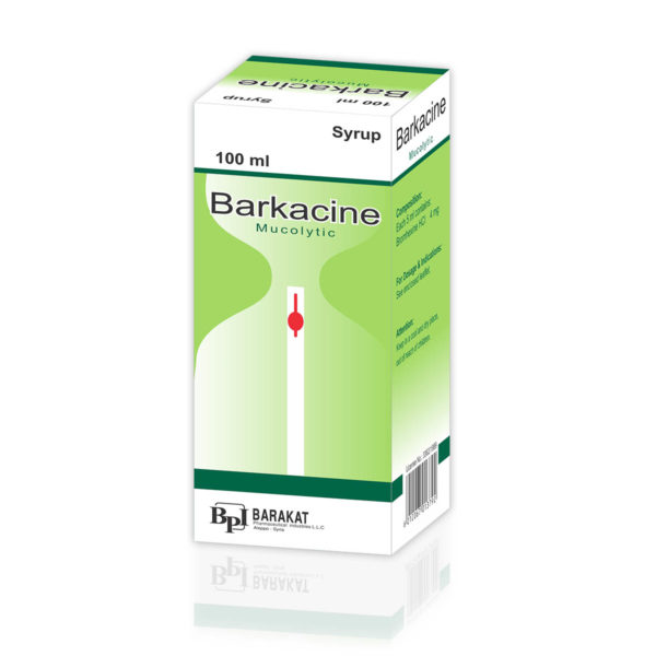 Barkacine syrup - Barakat Pharma
