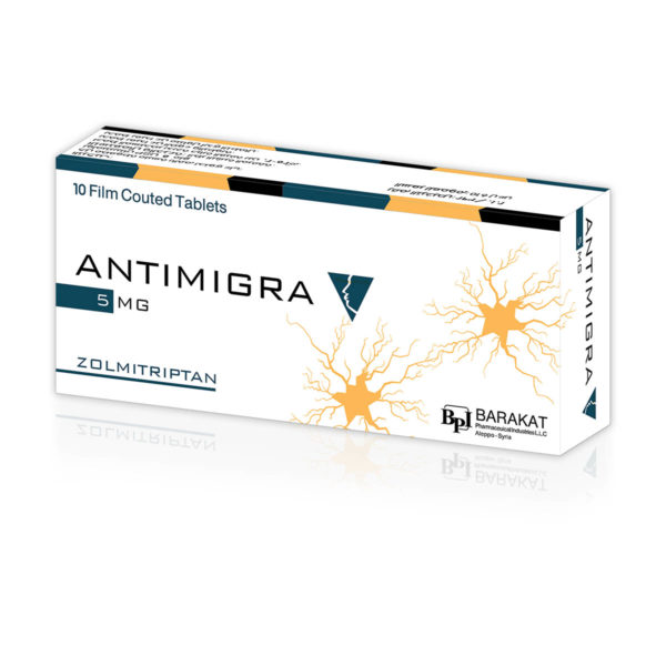 Antimigra 5 - Barakat Pharma