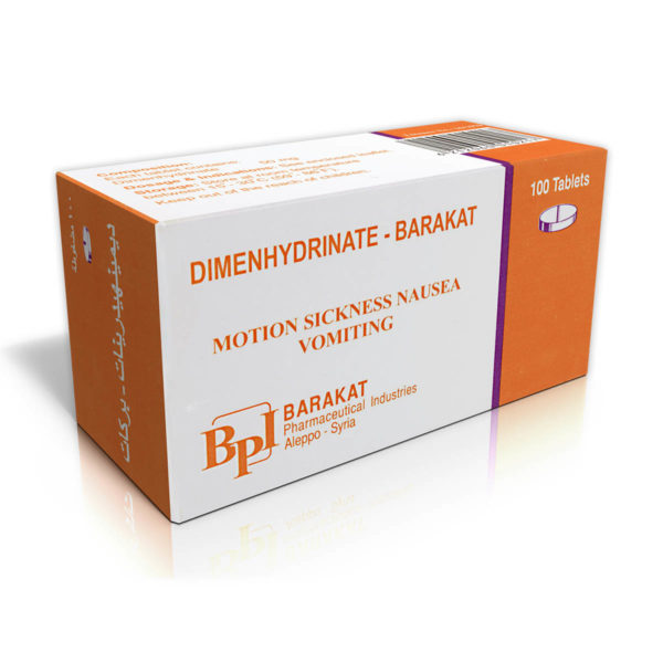 Dimenhydrinate - Barakat Pharma